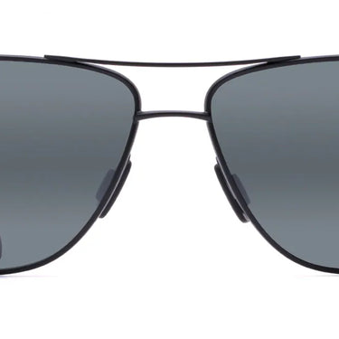 Maui Jim Castles 728-2M Matte Black Neutral Grey