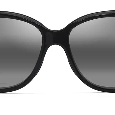 Maui Jim Starfish 744-02 Shiny Black Neutral Grey