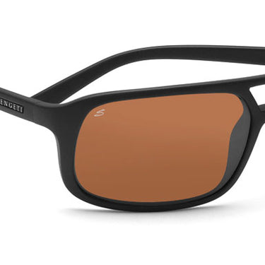 Serengeti Livorno 7453  Satin Black-Bruin