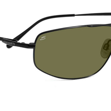 Serengeti Levanto 7586  Satin Black -Groen