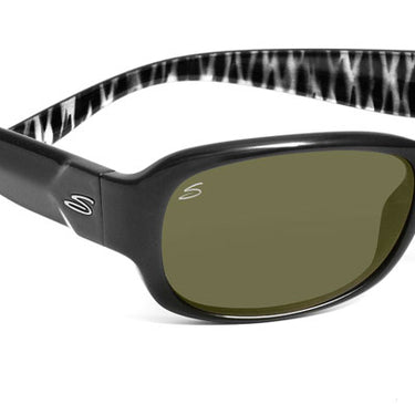 Serengeti Chloe 7622  Shiny Black -Groen