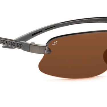 Serengeti Destare 7687  Shiny Dark Gunmetal -Bruin