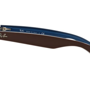 Ray-Ban Wayfarer RB2132 618985 Top MT Chocolate On Blue