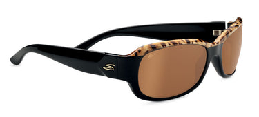 Serengeti Chloe 7749  Shiny Brown Cork to Black -Bruin