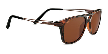 Serengeti Empoli 7761  Shiny Dark Tortoise/Dark espresso satin temples -Bruin