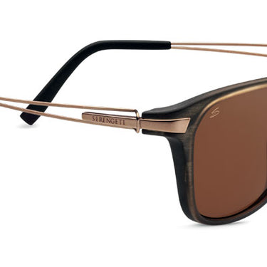 Serengeti Empoli 7763  147L Brown Frost Fade/Satin Gold temples-Bruin