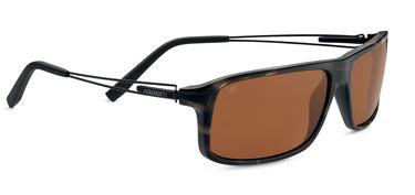 Serengeti Rivoli 7768  75M Satin Black Tort/Black Satin temples -Bruin