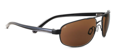 Serengeti Livigno 7769  Satin Black / Grey Stripe -Bruin
