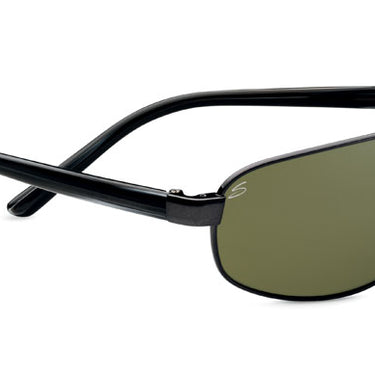 Serengeti Livigno 7770  Shiny Gunmetal / Grey Stripe-Groen