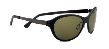 Serengeti Giustina 7827  Satin Black -Groen