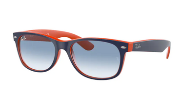 Ray-Ban Wayfarer RB2132 789/3F Blue on Orange