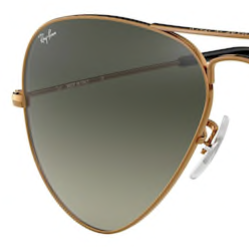 Ray-Ban Aviator RB3025 197/71 set reserve glazen