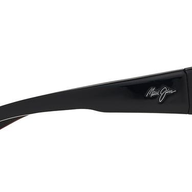 Maui Jim  Local Kine 810-07E Shiny Black/Grey/Maroon