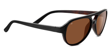 Serengeti Giorgio 8182 Shiny Black Brown Wood