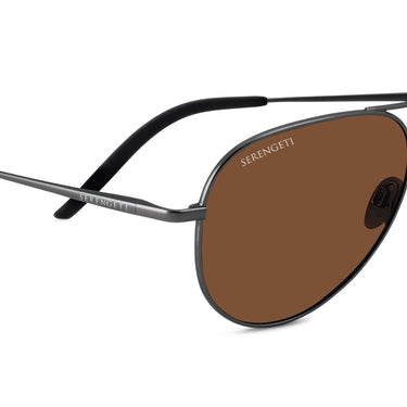 Serengeti Zonnebril Carrara 8297 Shiny Gunmetal
