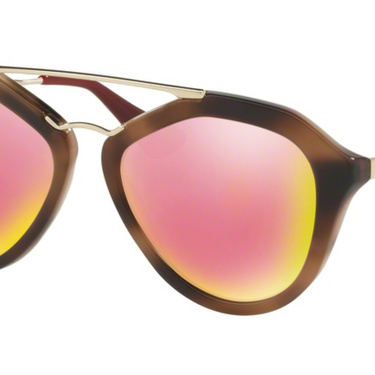 Prada Zonnebril PR 12QS USG5L2 Striped Brown
