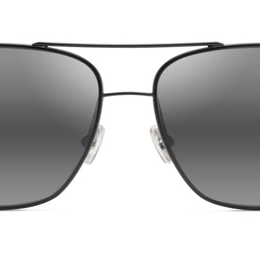 Maui Jim  Mano 877-02 Black w/Silver Stripe
