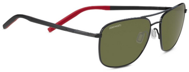 Serengeti Spello 8796 Shiny Black / Black / Red