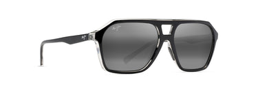 Maui Jim  Wedges 880-02 Black Gloss w/Crystal Interior