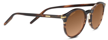 Serengeti Zonnebril Leonora 8841 Shiny Striped Brown