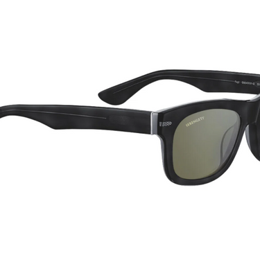 Serengeti Zonnebril Foyt SS549004 Shiny Black Transparent Layer