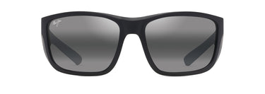 Maui Jim  Amberjack 896-02 Matte Black w/Black Rubber