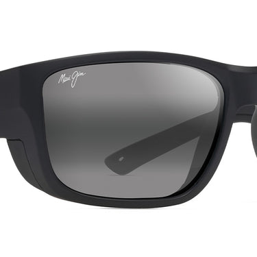 Maui Jim  Amberjack 896-02 Matte Black w/Black Rubber