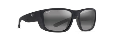 Maui Jim  Amberjack 896-02 Matte Black w/Black Rubber