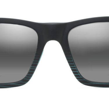 Maui Jim  The Flats 897-02 Black w/Teal Stripes