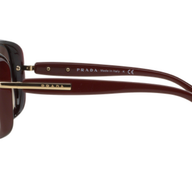 Prada Zonnebril PR 08OS IAD6S1 Bordeaux Gradient Red