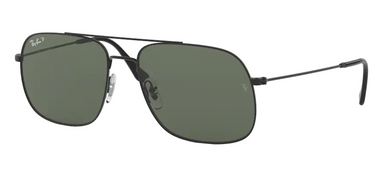 Ray-Ban Andrea RB3595 90149A Rubber Black