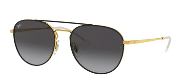 Ray-Ban RB3589 90548G Gold Top On Black