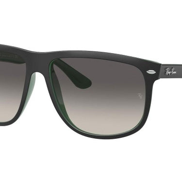Ray-Ban Boyfriend RB4147 656811 Matte Black on Green