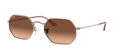 Ray-Ban octagonal Classic RB3556N 9069A5 Copper
