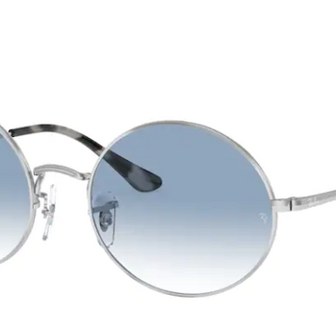 Ray-Ban Oval RB1970 91493F Silver