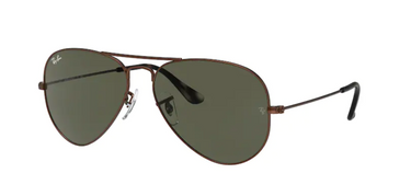 Ray-Ban Aviator Classic RB3025 918931 Sand Transparant Bruin