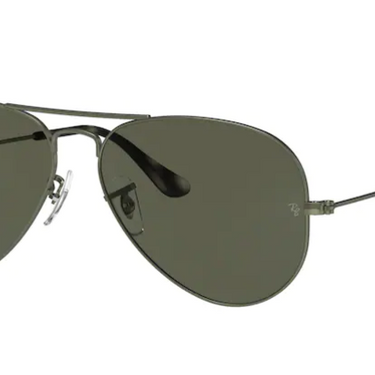 Ray-Ban Aviator RB3025 919131 Sand Transparent Green
