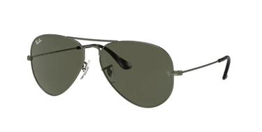 Ray-Ban Aviator RB3025 919131 Sand Transparent Green