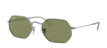 Ray-Ban Octagonal RB3556 91984E Silver