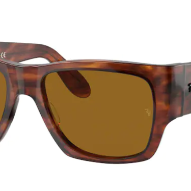 Ray-Ban Wayfarer Nomad RB2187 954/33 Striped Havana
