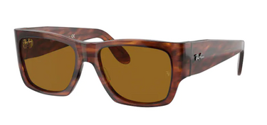 Ray-Ban Wayfarer Nomad RB2187 954/33 Striped Havana