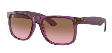 Ray-Ban Justin RB4165 659514 Transparent Violet