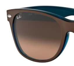 Ray-Ban New Wayfarer RB2132 6310A5 set reserve glazen