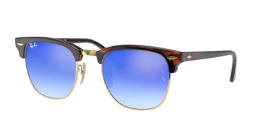 Ray-Ban Clubmaster RB3016 990/7Q Red Havana