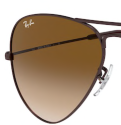 Ray-Ban Aviator RB3025 014/51 set reserve glazen