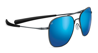 Serengeti Zonnebril Aerial 8205 Shiny Dark Gun Metal