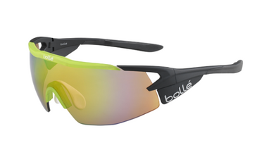 Bollé Zonnebril Aeromax 12267 Matte Black/Translucent Green