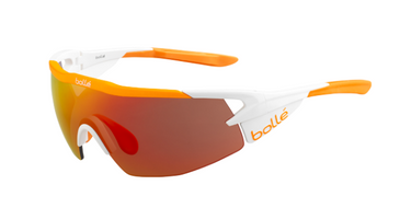 Bollé Zonnebril Aeromax 12273 Matte White/Orange
