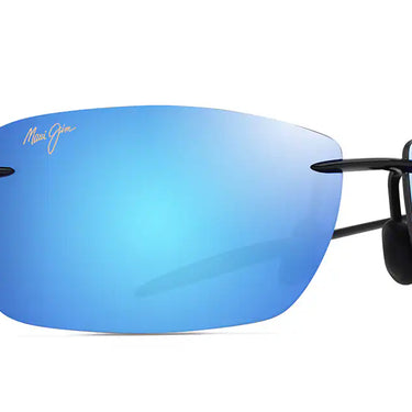 Maui Jim Lighthouse B423-02 Shiny Black  Blue Hawaii