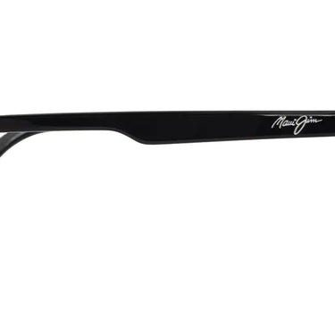 Maui Jim Castles B728-17 Matte Dark Ruthenium Black  Blue Hawaii